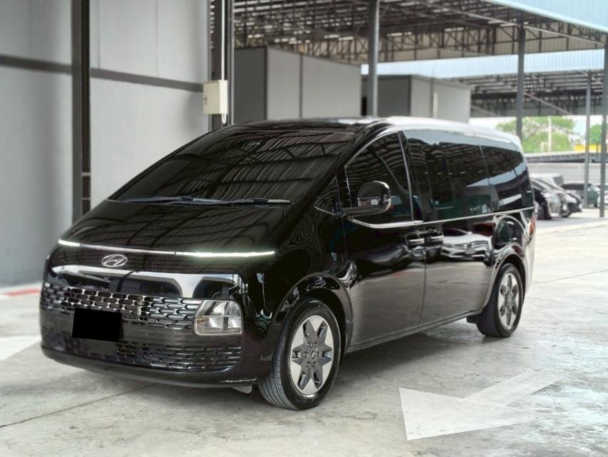 รถเข้าใหม่! Hyundai Staria SEL ดีเซล ปี 2022 สีดำ