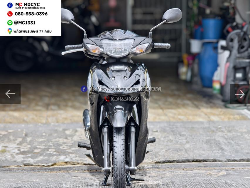 Wave 110i 2022 วิ่ง10000โล รุ่นTOPสตาดมือล้อแมค รถบ้านแท้เครื่องท่อเดิมๆ เล่มเขียวชุดโอนครบ No1552