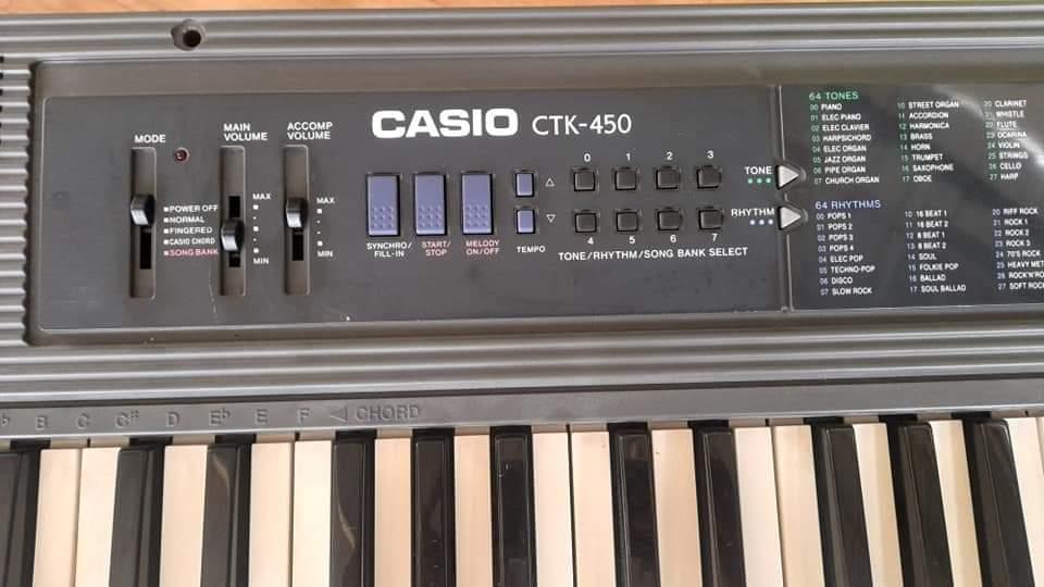 คีย์บอร์ด Casio CTK 450 6