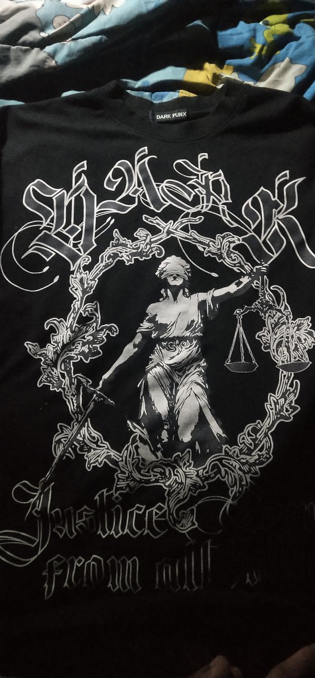 เสื้อ DARK PUNK lady justice