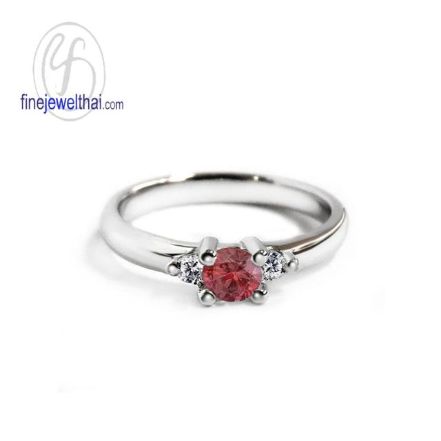 Finejewelthai แหวนทับทิม พลอยแท้ เสริมมงคล พร้อมใบรับรองจากนักอัญมณี R1208 รูปย่อยที่ 2