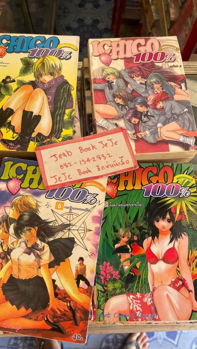 หนังสือการ์ตูน ICHICO 100% 1-19 จบ 2