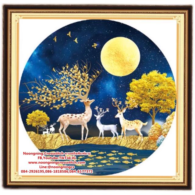 ร้าน Noongning Cross stitch ครอสติสพิมพ์ลาย จำหน่ายอุปกรณ์ครอสติส ภาพติดเพชร565 2