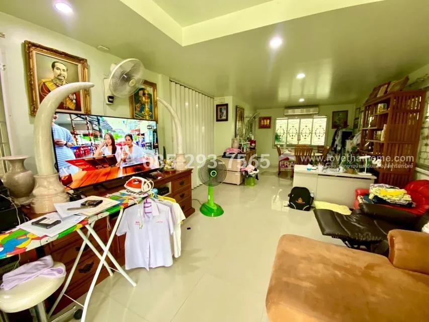 ขายบ้านเดี่ยว 2 ชั้น ถนนเลี่ยงเมืองปากเกร็ด9 หมู่บ้านชวนชื่น โมดัส แจ้งวัฒนะ-ติวานนท์ หลังใหญ่ พื้นที่ 51.6 ตารางวา ใกล้เซ็นทรัล แจ้งวัฒนะ 3