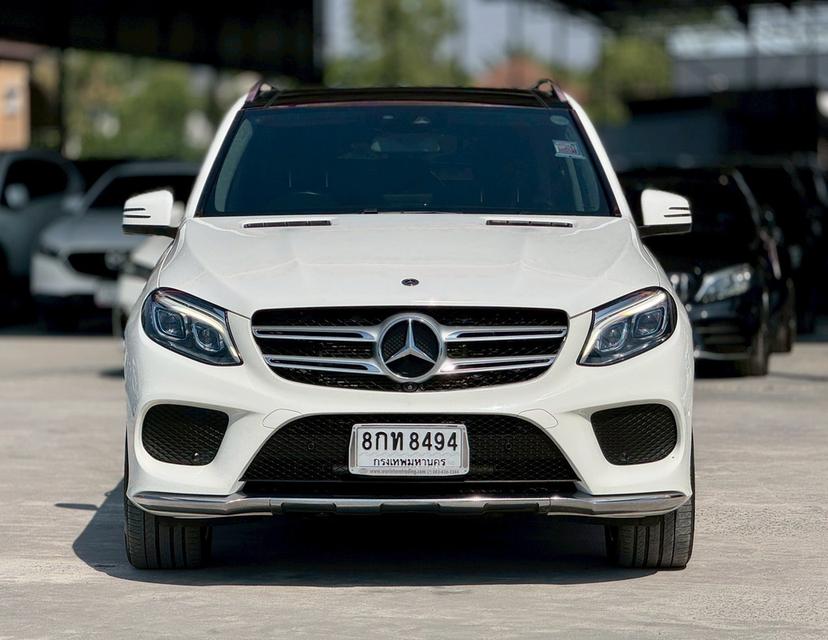 ปี 2017 BENZ GLE-CLASS, 500e AMG DYNAMIC 4MATIC โฉม W166 ปี14-ปัจจุบัน สีขาว ปลั๊กอินไฮบริด รูปที่ 5