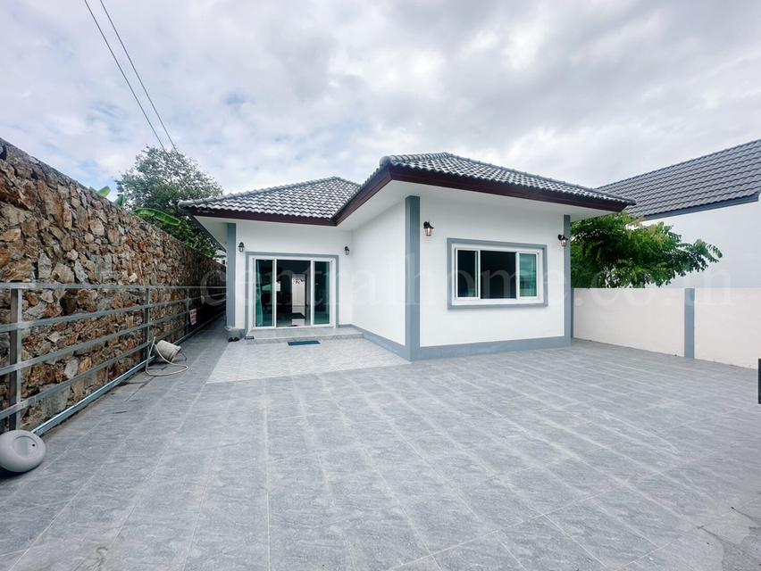 บ้านเดี่ยว ชั้นเดียว บางละมุง ชลบุรี บ้านสร้างใหม่ ไม่เคยเข้าอยู่ 2