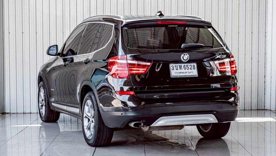 BMW X3 2.0d HIGHLINE ปี 2015 สีดำ โฉม F25 ปี10-18 รูปที่ 6
