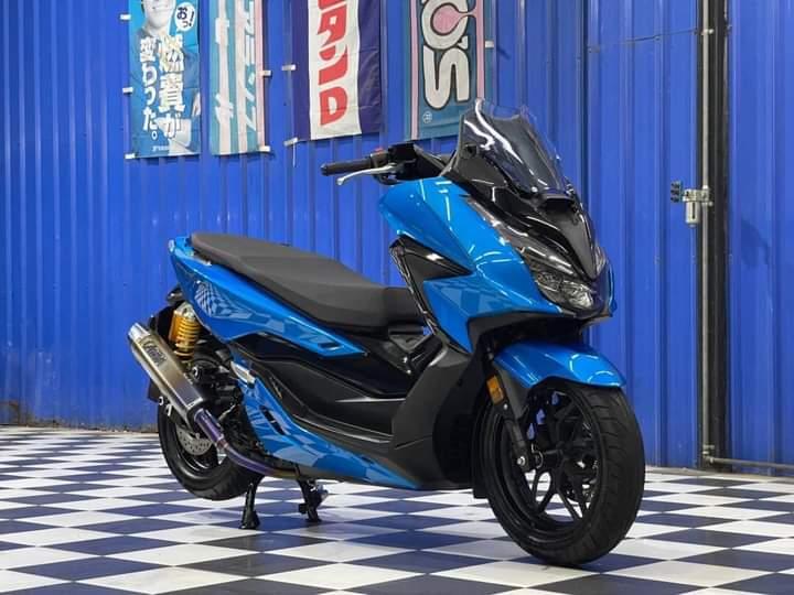 Honda forza 350ccสีฟ้าเข้ม