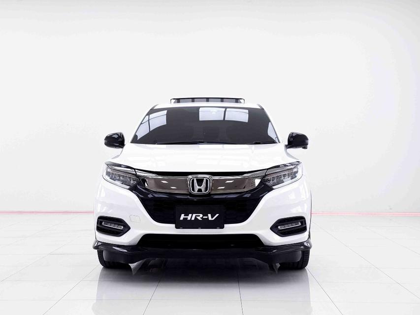 6B618 HONDA HRV1.8 RS  สี ขาว ปี 2018จด2019ทะเบียน 8กจ6258 กรุงเทพฯเลขไมล์  163,906 กม.ราคา 454,000 บาท รูปที่ 2