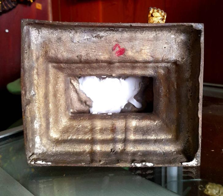 พระพรหมเก่า ขนาดหน้าตัก5นิ้ว พระพรหมทองเหลือง 4