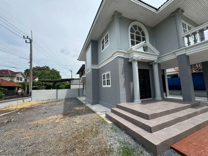 🏡 บ้านเดี่ยวหลังมุม ตรงข้ามสวนสาธารณะ จอดรถได้กว่า 8 คัน | คลองสามวา ถ.นิมิตใหม่ 28 6