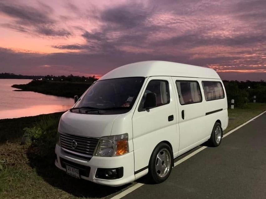 Nissan Urvan E25 ปี 2012 สีขาวสวย