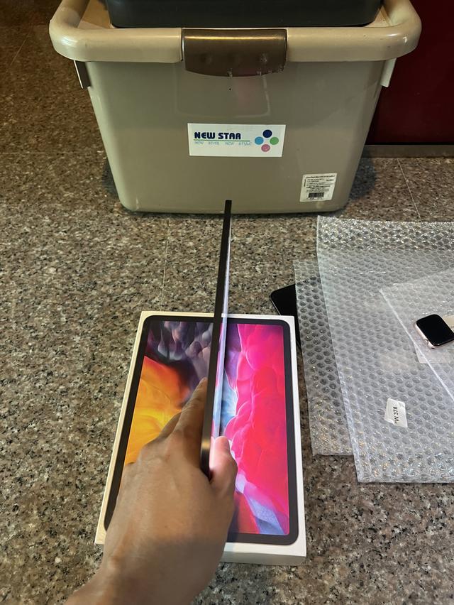 ขายiPadPro11นิ้วสีดำ256กิ๊กสูนTrueสภาพสวยๆใช้งานดีทุกๆฟังชั่นูกๆ รูปที่ 5