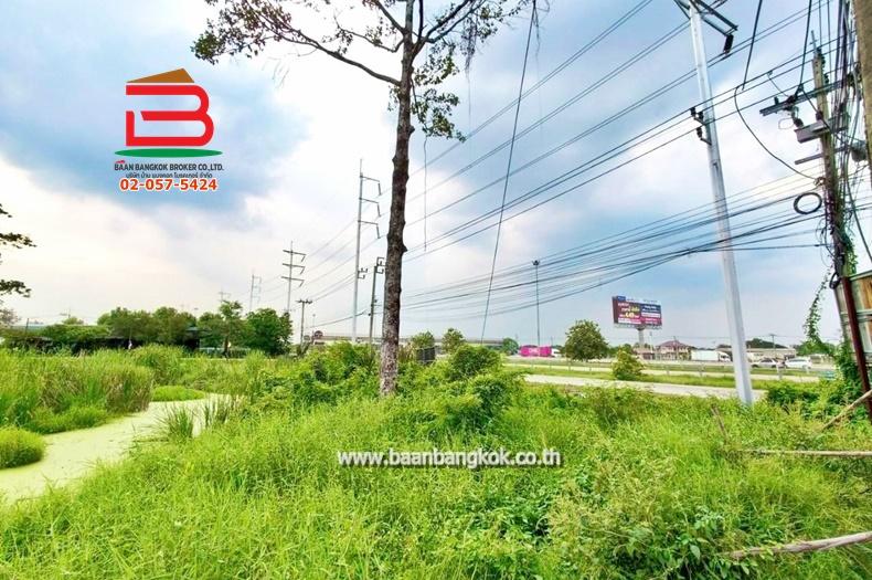 ที่ดินเปล่า เนื้อที่ 2-2-69 ไร่ ซอยหนองระแหง 5/1 ถนนกาญจนาภิเษก(มอเตอร์เวย์ วงแหวนรอบนอกฝั่งตะวันออก) แขวงสามวาฝั่งตะวันตก เขตมีนบุรี(เมือง) 3