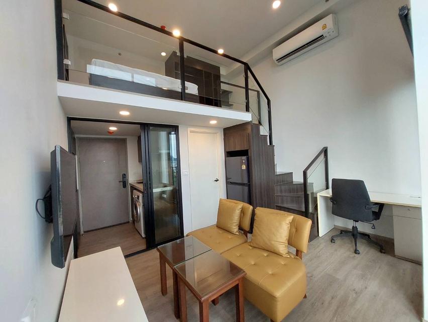 ให้เช่าคอนโด ออริจิ้น ปลั๊ก & เพลย์ รามอินทรา กม.9 Origin Plug & Play Ramintra ห้องมุม ใกล้รถไฟฟ้าสายสีชมพูไม่เกิน 100 เมตร 1