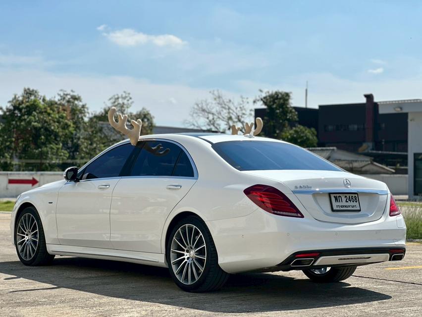 รหัสรถ NCT141 📌. Mercedes Benz S500e AMG Premium W222 สีขาว 2016 จด 2017 4