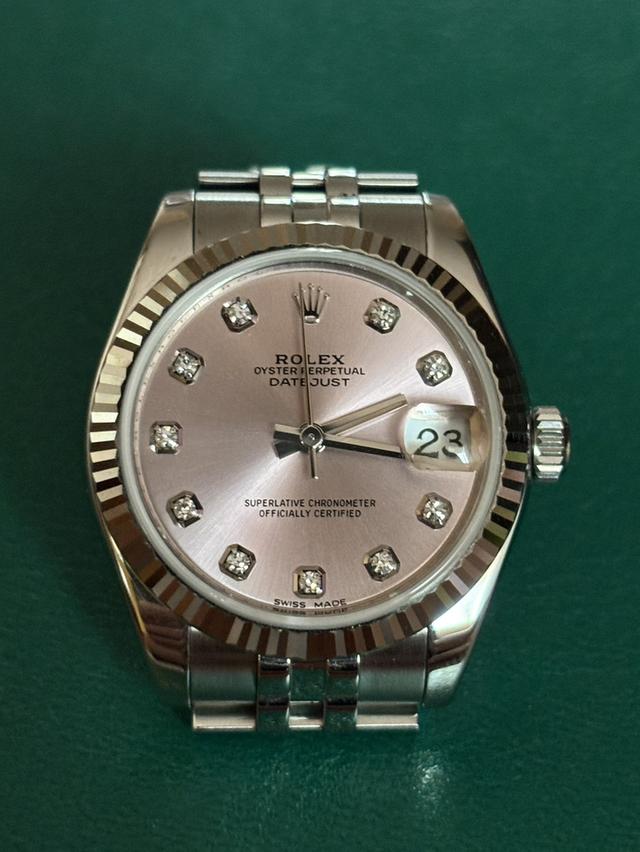 Rolex Datejust 31mm Pink Diamond Dial 2017