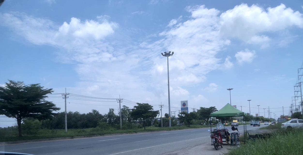 ที่ดิน 8 ไร่ ติดถนนโรจนะ ใกล้ทางด่วน 500 เมตร 098 7755 808