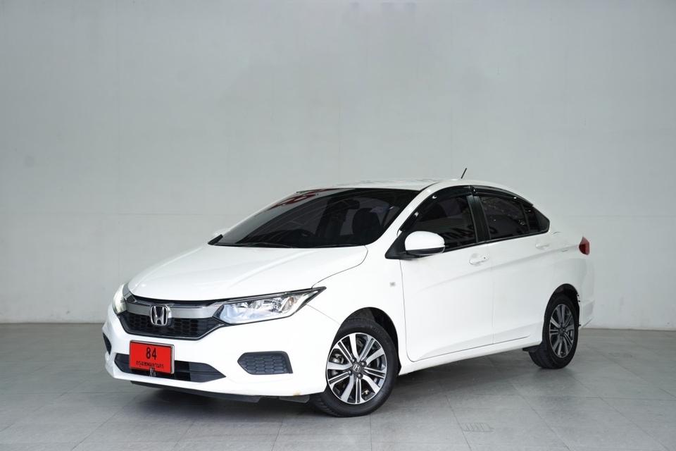 #HONDA #CITY 1.5 V I-VTEC AT ปี 2018 สีขาว รหัส 84CT3289