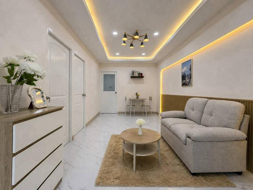หมู่บ้านตะวันงาม ซอยกันตนาบางใหญ่ทาวน์เฮาส์ชั้นเดียว หลังมุม ตกแต่ง Minimal Style 6