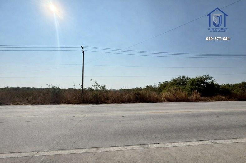 ขายที่ดินถมแล้วแปลงใหญ่ 24-3-54.4 ไร่ ติดถนนฤชุพันธ์ บางบัวทอง–สุพรรณบุรี ไทรน้อย นนทบุรี 1