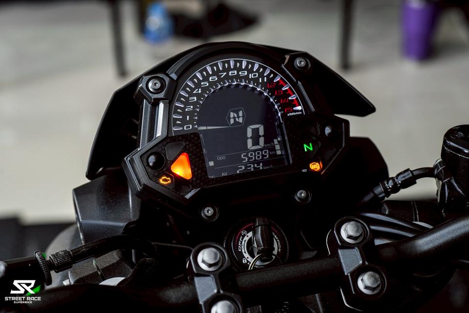 🏍️ Kawasaki Z400 ปี 2024 | ดำ–เขียว รถใหม่สวยกริ๊บ น้องมือหนึ่ง! 🔥 รูปที่ 1