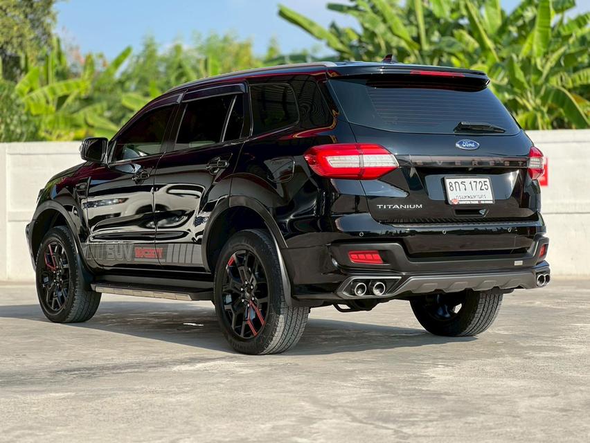 ปี 2019 FORD EVEREST, 2.0 TURBO TITANIUM PLUSโฉม ปี15-22 สีดำ เกียร์ออโต้ เครื่องดีเซล รูปที่ 8
