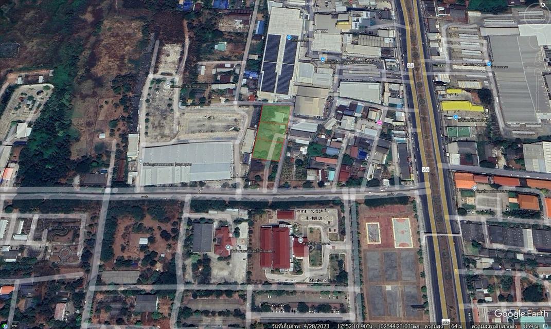 ที่ดิน จ.หนองคาย ทำเลทอง ติดห้าง Asawann 1 ขนาด 1 ไร่ 6