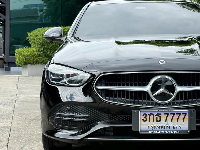 2023 BENZ C220D W206 รถมือเดียวออกป้ายแดง รถวิ่งน้อย เข้าศูนย์ทุกระยะ ไม่เคยมีอุบัติเหตุ วารันตียังเหลืออีกนานครับ 7