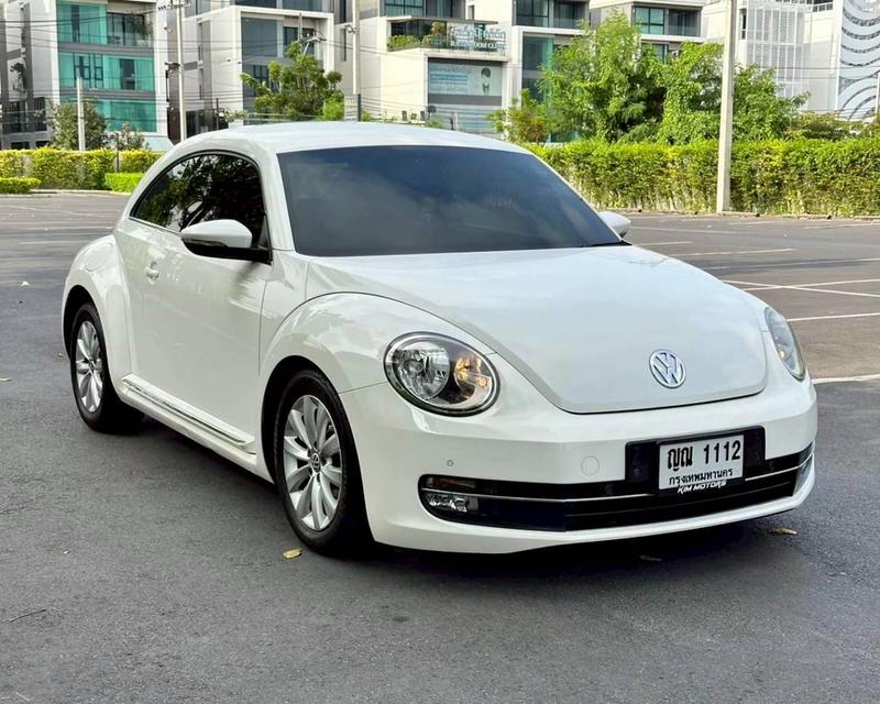 VOLKSWAGEN NEW BEETLE 1.2 TSI Turbo สีขาว ปี 2012 จด 2013 รูปที่ 3