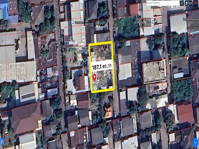 ขาย ที่ดิน โชคชัย 4 ซอย 72 ถนนสตรีวิทยา 2 ซอย 29 แยก 5 เหมาะสร้างบ้าน สำนักงาน