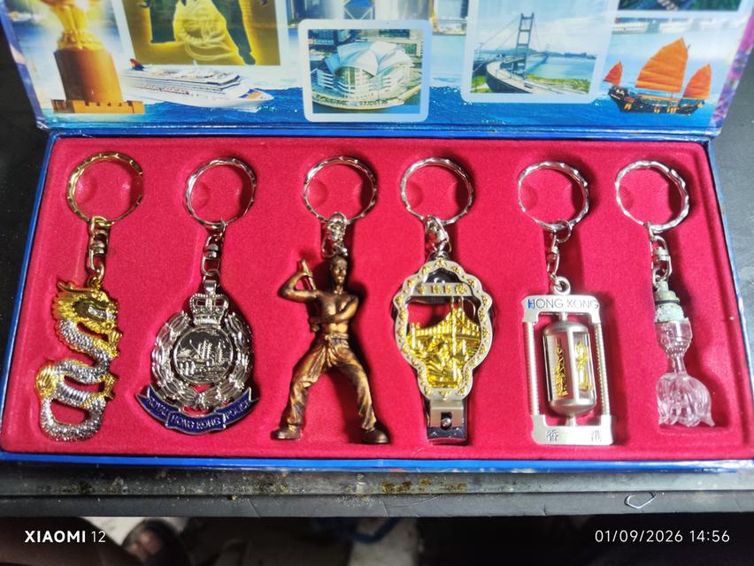 ชุดพวงกุญแจที่ระลึกจากฮ่องกง (Hong Kong Souvenir Keychain Gift set) รูปที่ 3