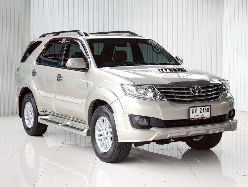 รหัสรถ BN2158 TOYOTA FORTUNER, 2.5 G ปี 2013