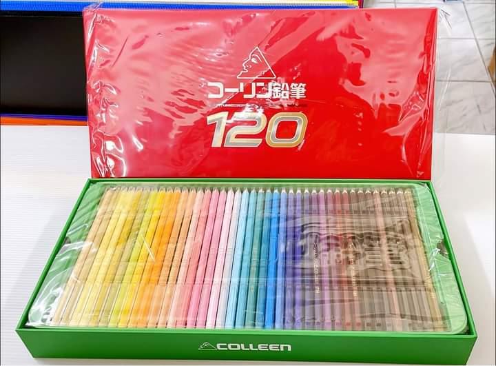 สีไม้คอลลีน ชุด 120 สี  2