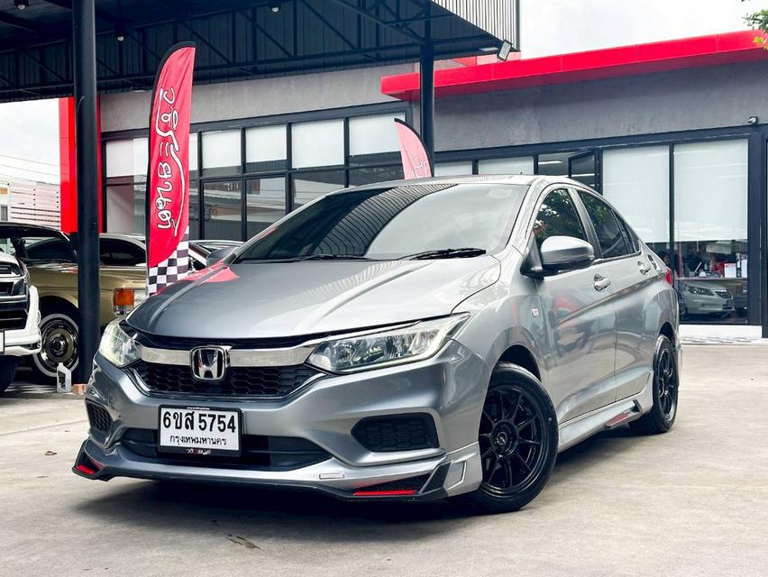 ขายรถ Honda City 1.5V Sedan ปี 2017 สีเทา เกียร์ออโต้