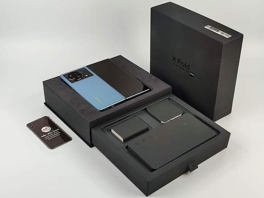 ขาย/แลก Vivo X Fold 12/512 สี Blue รอมจีน สภาพสวย แท้ ครบกล่อง เพียง 51,900 บาท 1