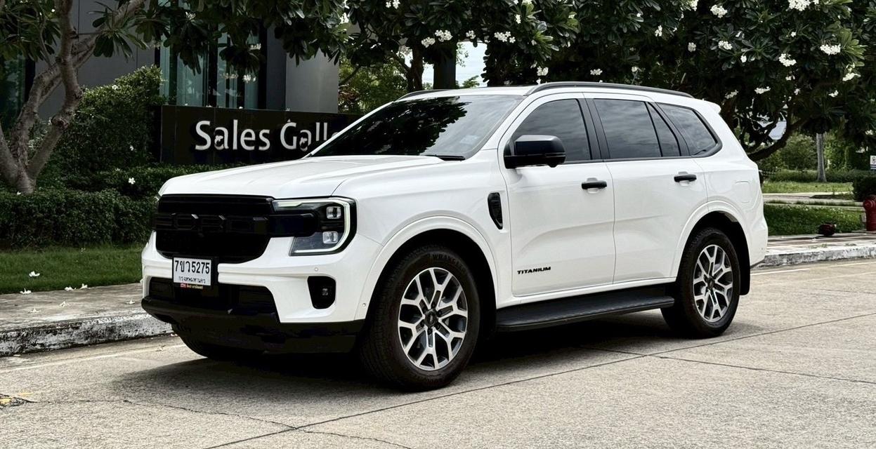 FORD #EVEREST 2.0 BI TURBO TITANIUM PLUS 4WD Top ปี23 สีขาว