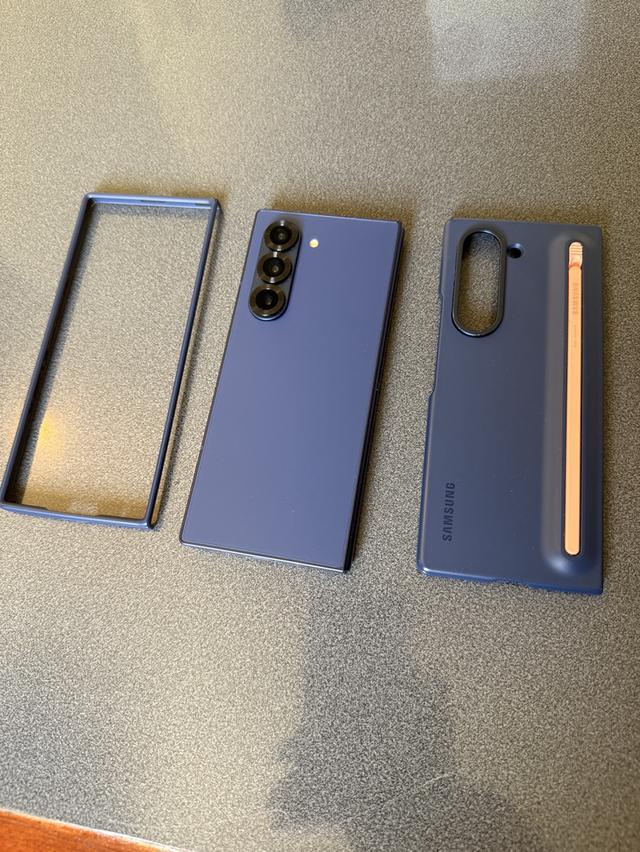 Samsung Fold 6 with Original Samsung Cover and S Pen 7
