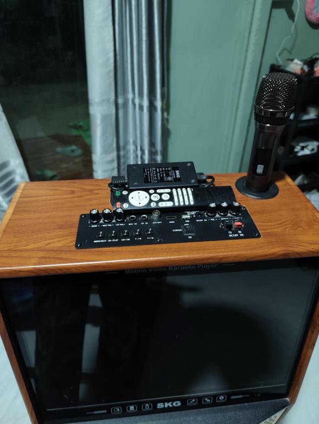 ลำโพงคาราโอเกะSKG AV-8119 4