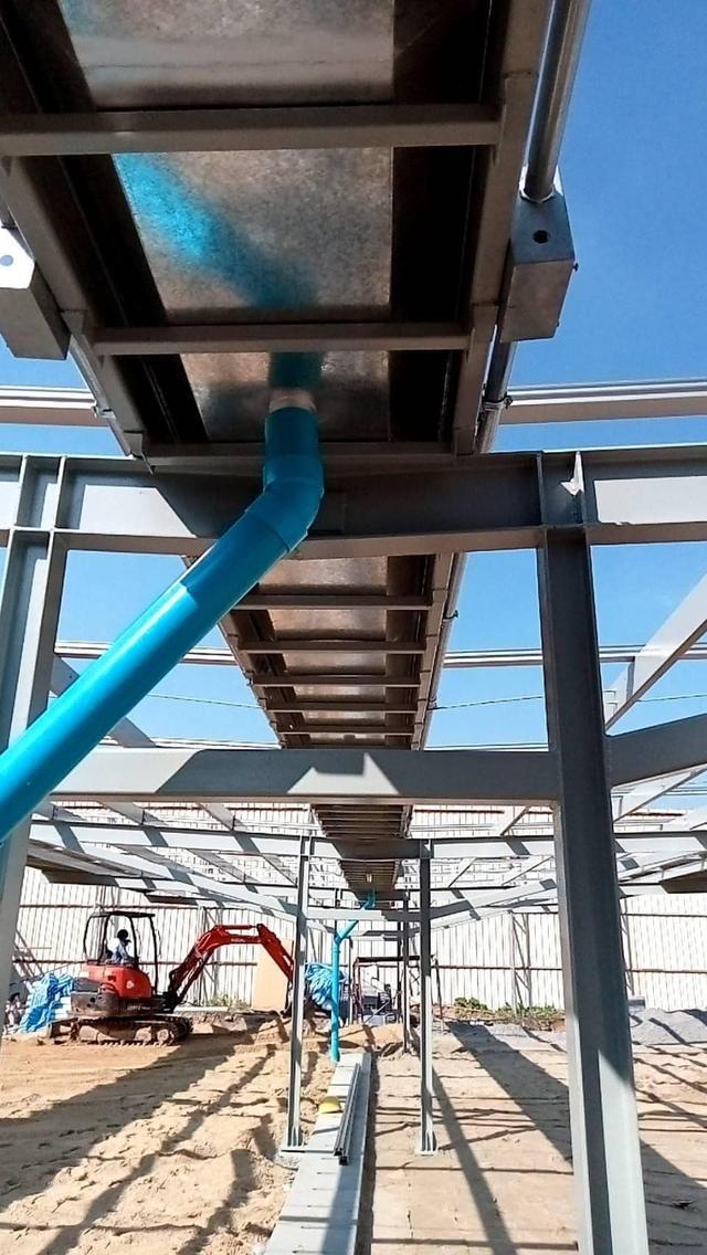 ติดตั้งรางน้ำฝนนครพนม รับเหมารับติดตั้งท่อดูควัน ติดตั้งกันสาดนครพนมผ้าใบ  10