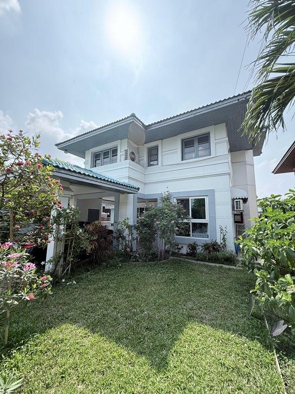 บ้านเดี่ยว 82 ตรว. หมู่บ้านภัทรนิเวศน์ลากูน บางบัวทอง นนทบุรี ทำเลดี เดินทางสะดวก! Tel 096-195-4426 2