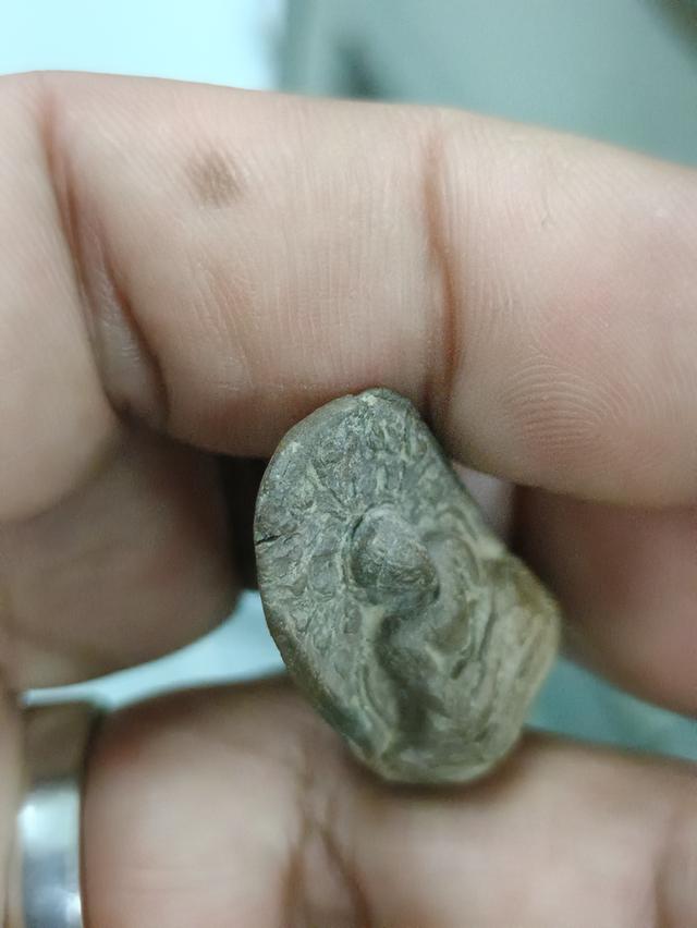 พระคงลำพูน กรุเก่า เนื้อดิน รูปที่ 5