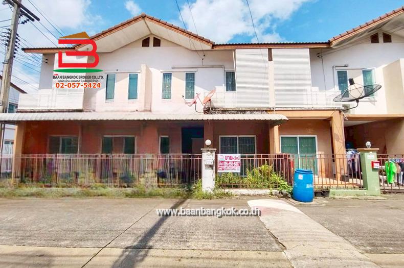 ทาวน์เฮาส์ บ้านฟ้ารังสิต-ลำลูกกาคลอง 7 เนื้อที่ 18.8 ตรว. ถนน ปท.3004 ตำบลบึงคำพร้อย อำเภอลำลูกกา ปทุมธานี