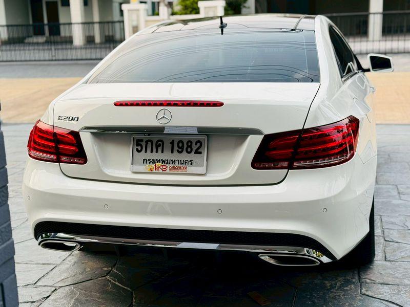 Benz E200 W207 เครื่อง 2.0turbo Amg Dynamic ไมล์ 50,xxx กม สีขาว ปี 2014 18