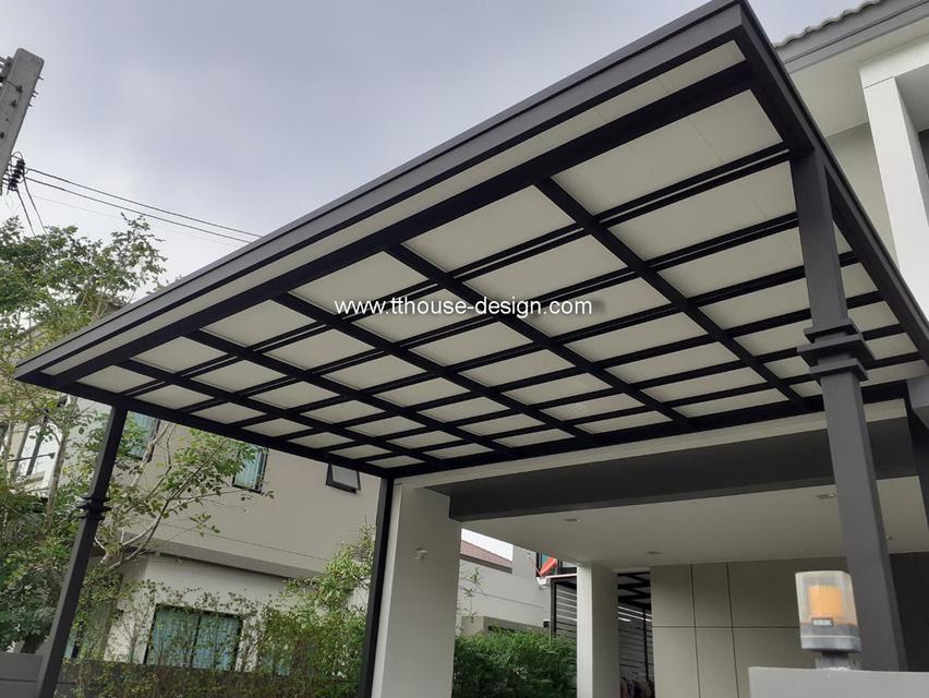 รับเหมา ต่อเติม โครงหลังคา กันสาด ห้องครัว เทพื้นปูกระเบื้อง Line dddesign23 รูปที่ 17