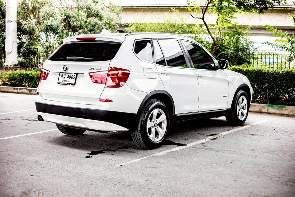 Bmw X3 XDrive20i  สีขาว ปี2013   สนใจติดต่อ.099-2459121 เซลล์เอก 549,000 7