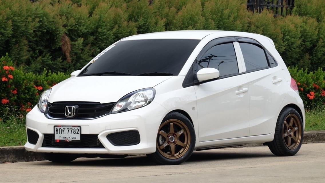 รหัสรถ KN7782 HONDA BRIO เครื่อง 1.2 รุ่น V 2019