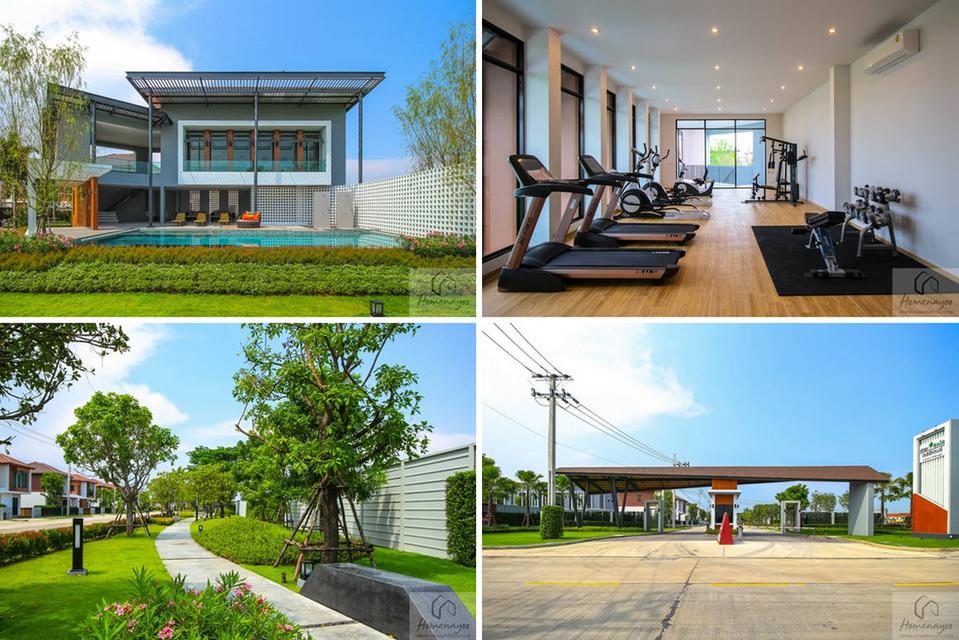 บ้านเดี่ยวแปลงมุมให้เช่า 56 ตร.วา โครงการ เดอะ ริคโค้ เรสซิเดนซ์ วงแหวน-หทัยราษฎร์ ใกล้ตลาดมารวย 12