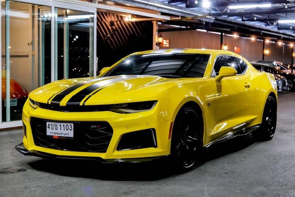 Chevrolet Camaro สีเหลือง ปี 2017 2