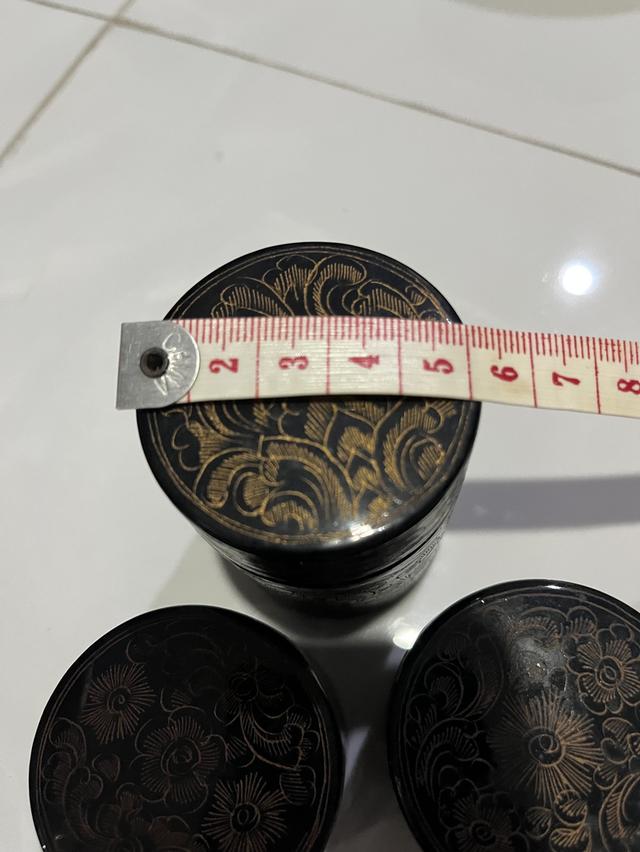 ตลับใส่ของ 3 ชิ้น ขนาดตามภาพ รูปที่ 3